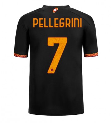 AS Roma Lorenzo Pellegrini #7 Tredjetröja 2023-24 Kortärmad